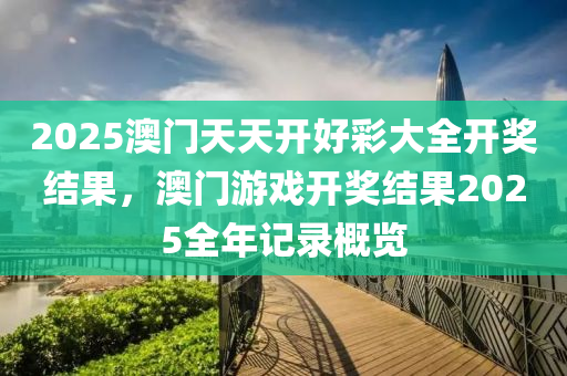 2025澳门天天开好彩大全开奖结果，澳门游戏开奖结果2025全年记录概览