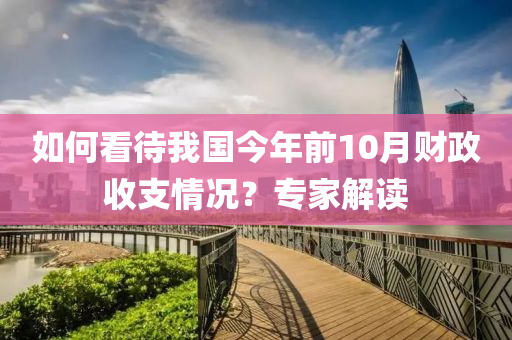 如何看待我国今年前10月财政收支情况？专家解读