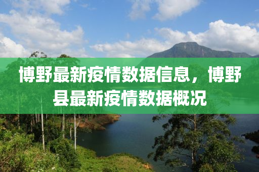 博野最新疫情数据信息，博野县最新疫情数据概况