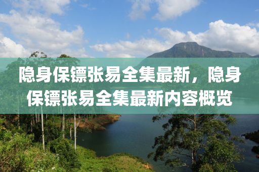 隐身保镖张易全集最新，隐身保镖张易全集最新内容概览