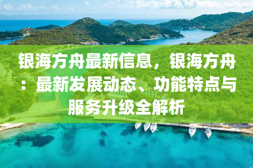 银海方舟最新信息，银海方舟：最新发展动态、功能特点与服务升级全解析