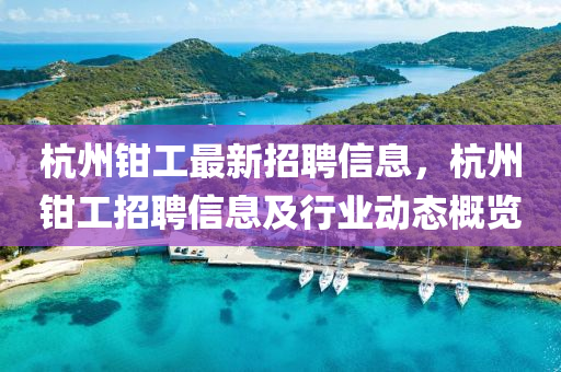 杭州钳工最新招聘信息，杭州钳工招聘信息及行业动态概览