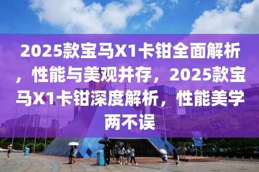 2025款宝马X1卡钳全面解析，性能与美观并存，2025款宝马X1卡钳深度解析，性能美学两不误