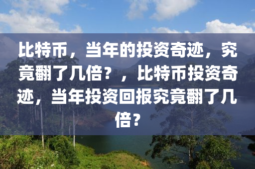 比特币，当年的投资奇迹，究竟翻了几倍？，比特币投资奇迹，当年投资回报究竟翻了几倍？