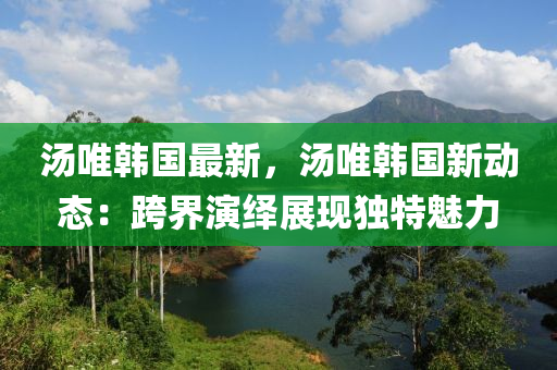 汤唯韩国最新，汤唯韩国新动态：跨界演绎展现独特魅力