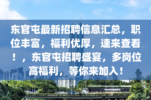 东官屯最新招聘信息汇总，职位丰富，福利优厚，速来查看！，东官屯招聘盛宴，多岗位高福利，等你来加入！