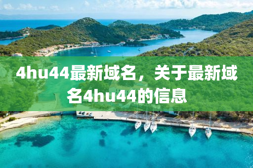 4hu44最新域名，关于最新域名4hu44的信息