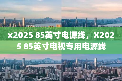 x2025 85英寸电源线，X2025 85英寸电视专用电源线