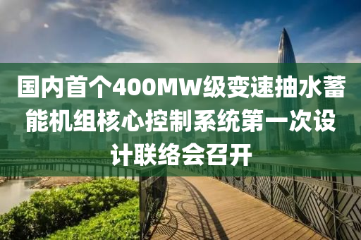 国内首个400MW级变速抽水蓄能机组核心控制系统第一次设计联络会召开