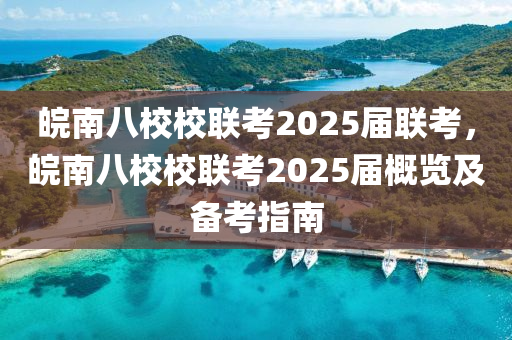 皖南八校校联考2025届联考，皖南八校校联考2025届概览及备考指南