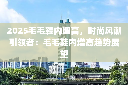 2025毛毛鞋内增高，时尚风潮引领者：毛毛鞋内增高趋势展望