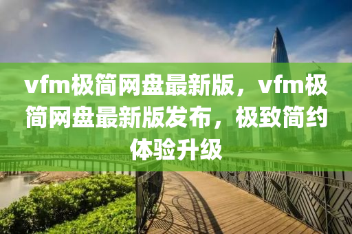 vfm极简网盘最新版，vfm极简网盘最新版发布，极致简约体验升级