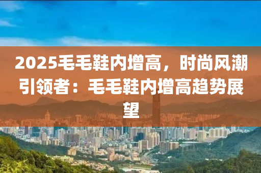 2025毛毛鞋内增高，时尚风潮引领者：毛毛鞋内增高趋势展望