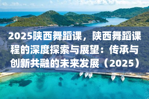 2025陕西舞蹈课，陕西舞蹈课程的深度探索与展望：传承与创新共融的未来发展（2025）