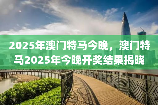 2025年澳门特马今晚，澳门特马2025年今晚开奖结果揭晓