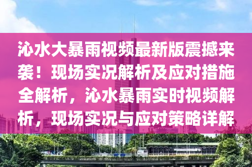 沁水大暴雨视频最新版震撼来袭！现场实况解析及应对措施全解析，沁水暴雨实时视频解析，现场实况与应对策略详解