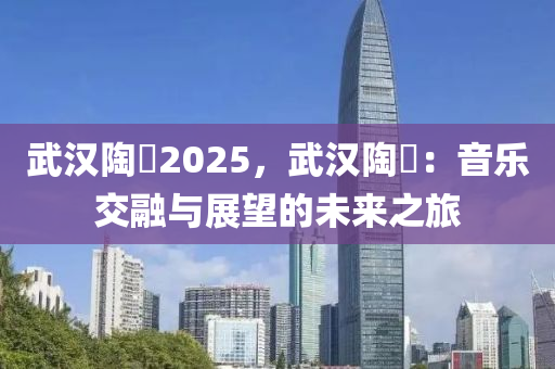 武汉陶喆2025，武汉陶喆：音乐交融与展望的未来之旅