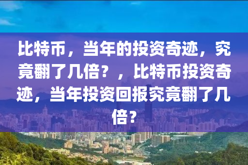 比特币，当年的投资奇迹，究竟翻了几倍？，比特币投资奇迹，当年投资回报究竟翻了几倍？