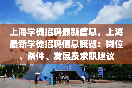 上海学徒招聘最新信息，上海最新学徒招聘信息概览：岗位、条件、发展及求职建议