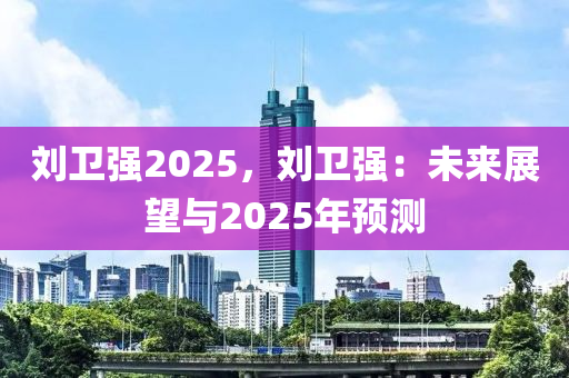 刘卫强2025，刘卫强：未来展望与2025年预测