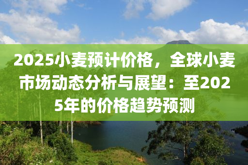 2025小麦预计价格，全球小麦市场动态分析与展望：至2025年的价格趋势预测