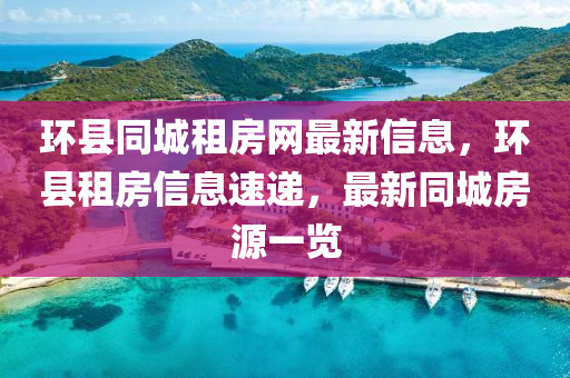 环县同城租房网最新信息，环县租房信息速递，最新同城房源一览