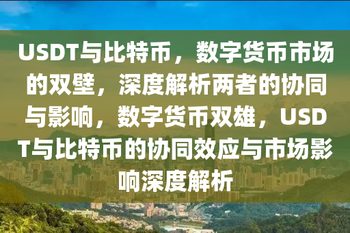 USDT与比特币，数字货币市场的双壁，深度解析两者的协同与影响，数字货币双雄，USDT与比特币的协同效应与市场影响深度解析