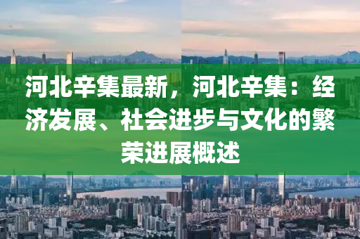 河北辛集最新，河北辛集：经济发展、社会进步与文化的繁荣进展概述