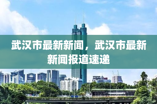 武汉市最新新闻，武汉市最新新闻报道速递