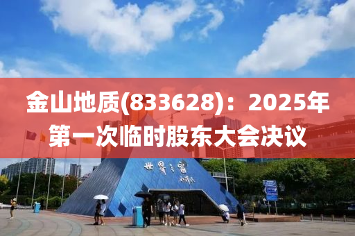 金山地质(833628)：2025年第一次临时股东大会决议