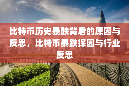 比特币历史暴跌背后的原因与反思，比特币暴跌探因与行业反思