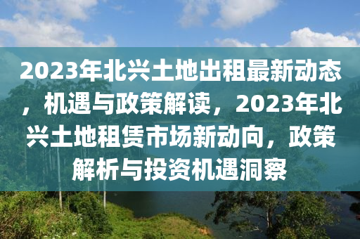 2023年北兴土地出租最新动态，机遇与政策解读，2023年北兴土地租赁市场新动向，政策解析与投资机遇洞察