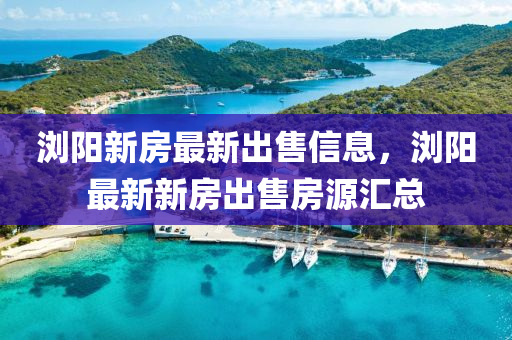 浏阳新房最新出售信息，浏阳最新新房出售房源汇总