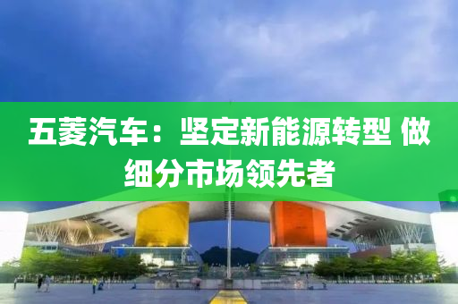 五菱汽车：坚定新能源转型 做细分市场领先者