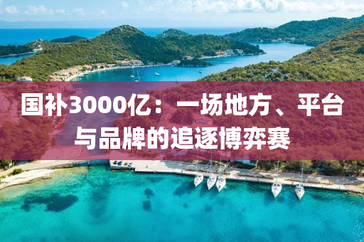 国补3000亿：一场地方、平台与品牌的追逐博弈赛