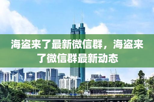 海盗来了最新微信群，海盗来了微信群最新动态