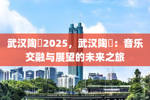 武汉陶喆2025，武汉陶喆：音乐交融与展望的未来之旅