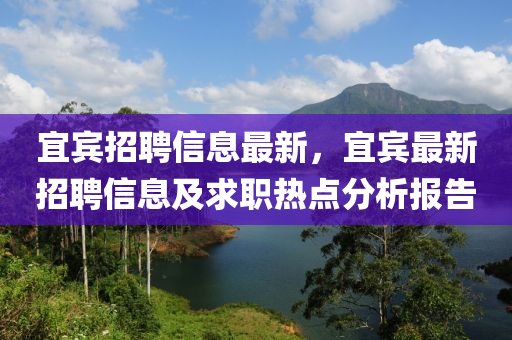 宜宾招聘信息最新，宜宾最新招聘信息及求职热点分析报告