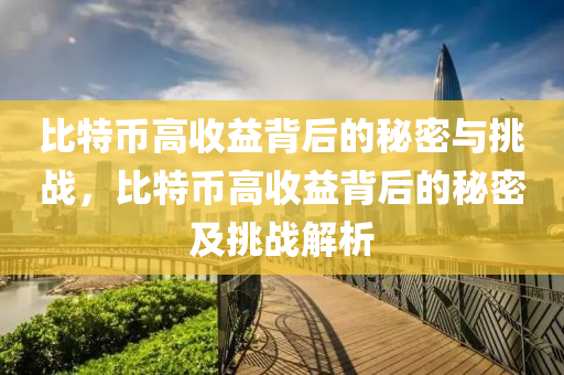 比特币高收益背后的秘密与挑战，比特币高收益背后的秘密及挑战解析