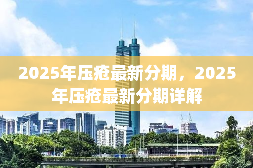 2025年压疮最新分期，2025年压疮最新分期详解