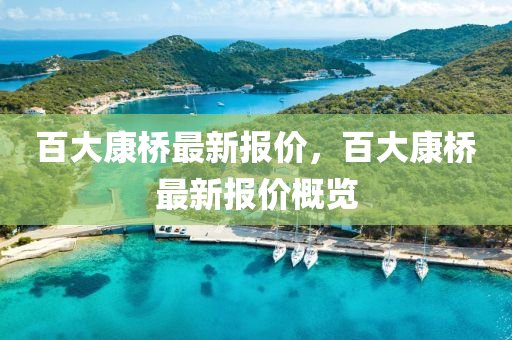 百大康桥最新报价，百大康桥最新报价概览