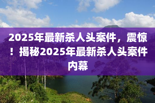 2025年最新杀人头案件，震惊！揭秘2025年最新杀人头案件内幕