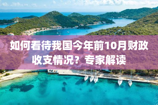 如何看待我国今年前10月财政收支情况？专家解读