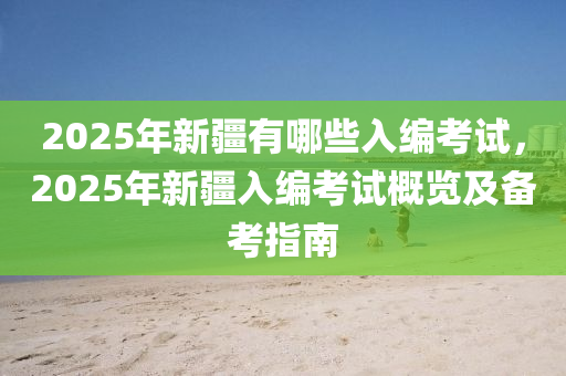 2025年新疆有哪些入编考试，2025年新疆入编考试概览及备考指南