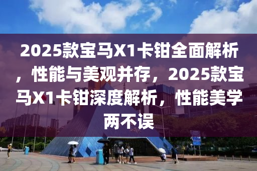 2025款宝马X1卡钳全面解析，性能与美观并存，2025款宝马X1卡钳深度解析，性能美学两不误