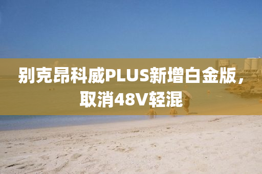 别克昂科威PLUS新增白金版，取消48V轻混