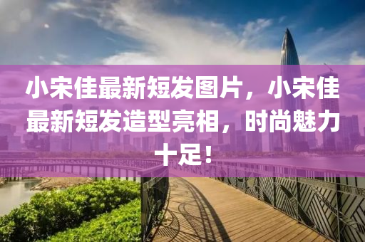 小宋佳最新短发图片，小宋佳最新短发造型亮相，时尚魅力十足！