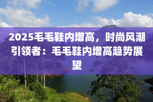 2025毛毛鞋内增高，时尚风潮引领者：毛毛鞋内增高趋势展望